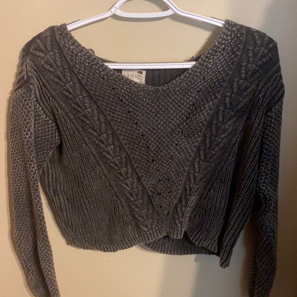 Cropped sweater